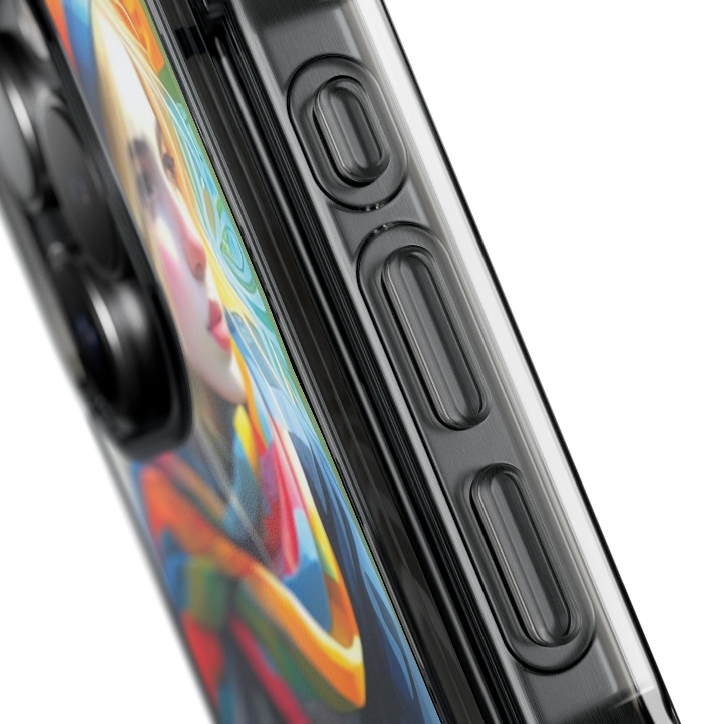 Rainbow Scarf - Magnetic Clear Impact Cases