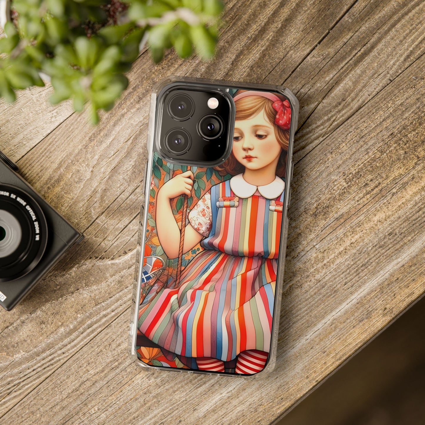 Dreams and Swings - Magnetic Clear Impact Cases