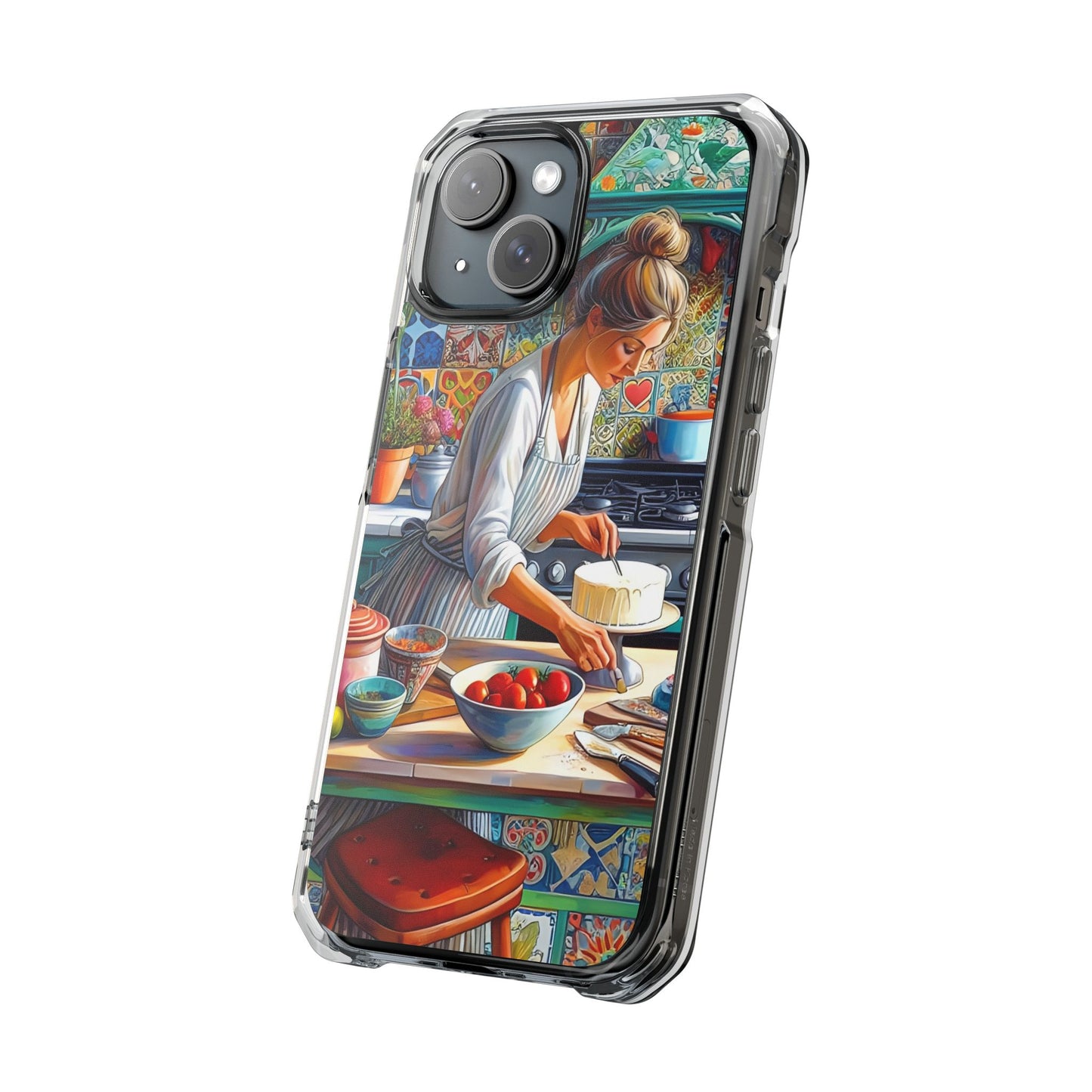 The Cake Maker - Magnetic Clear Impact Cases