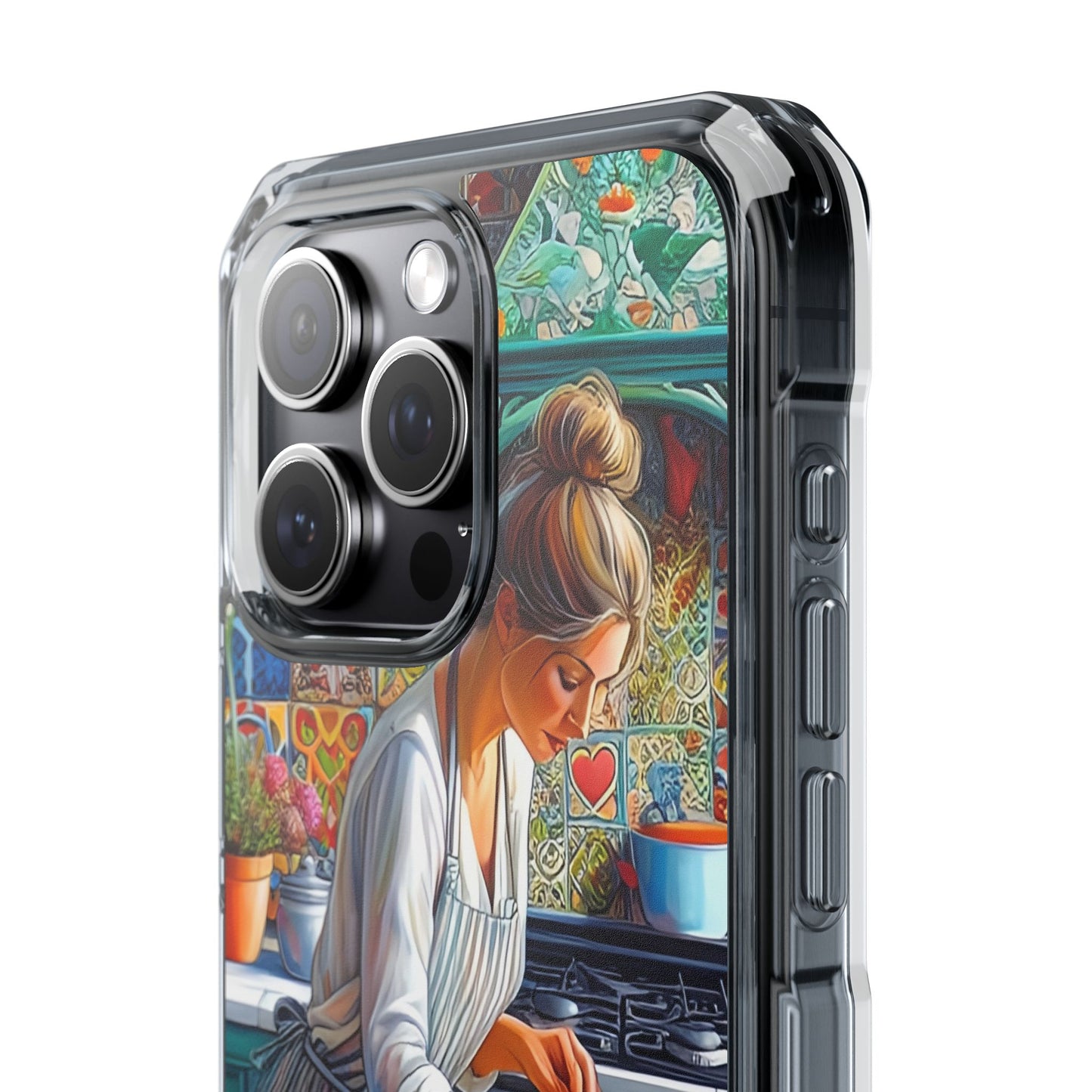 The Cake Maker - Magnetic Clear Impact Cases