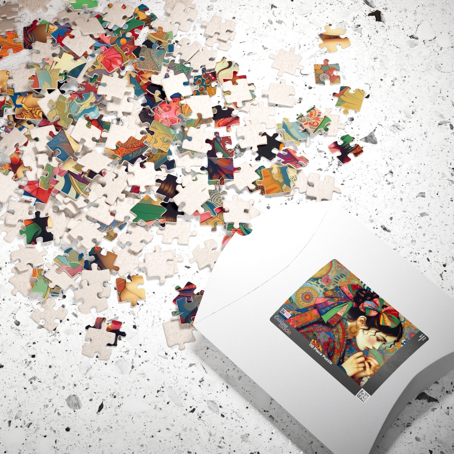 Ribbons and Bows Landscape Jigsaw Puzzle (110, 252, 520, 1014-piece). Pretty and Challenging Gift Idea, All Ages. Fun Family Game Activity.