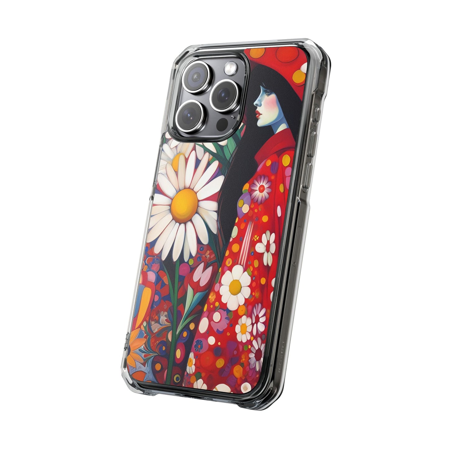 Daisy Dreams - Magnetic Clear Impact Cases