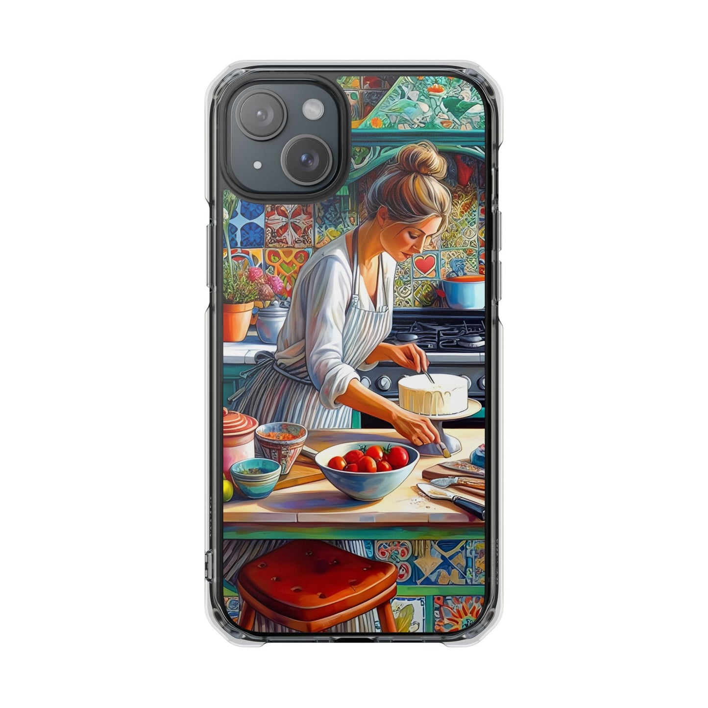 The Cake Maker - Magnetic Clear Impact Cases