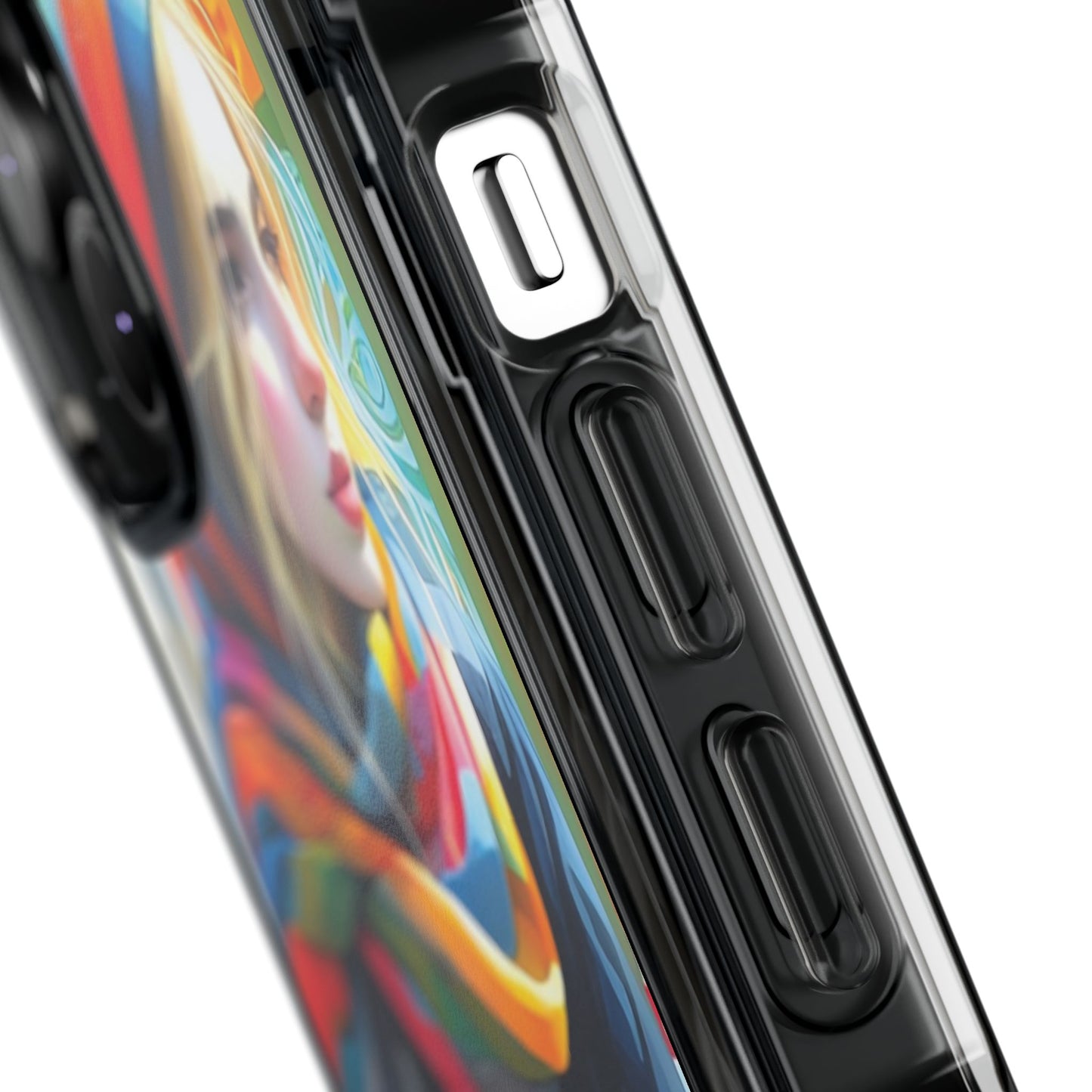 Rainbow Scarf - Magnetic Clear Impact Cases