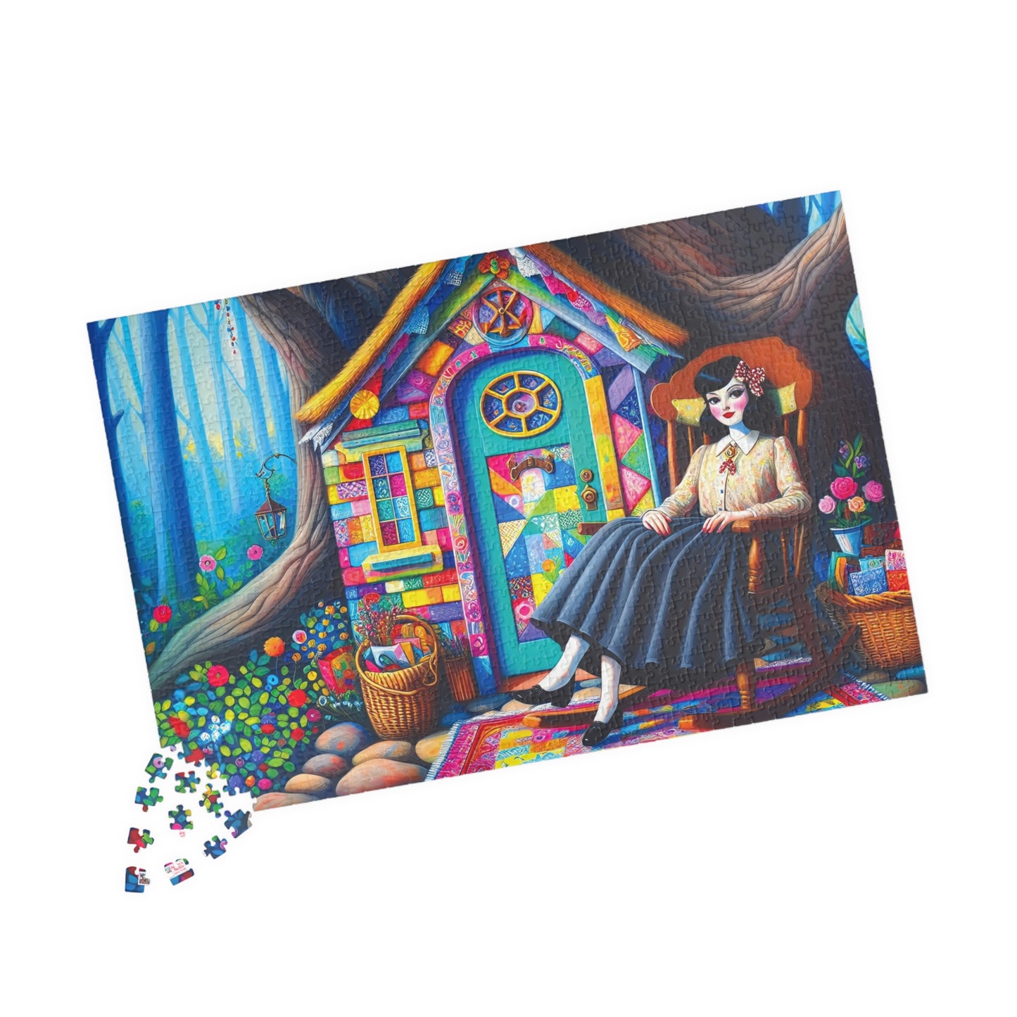 My Sweet Home Jigsaw Puzzle 110, 252, 520, 1014-piece. Fun, quirky and magical, a perfect novelty gift idea or family game, suits all ages