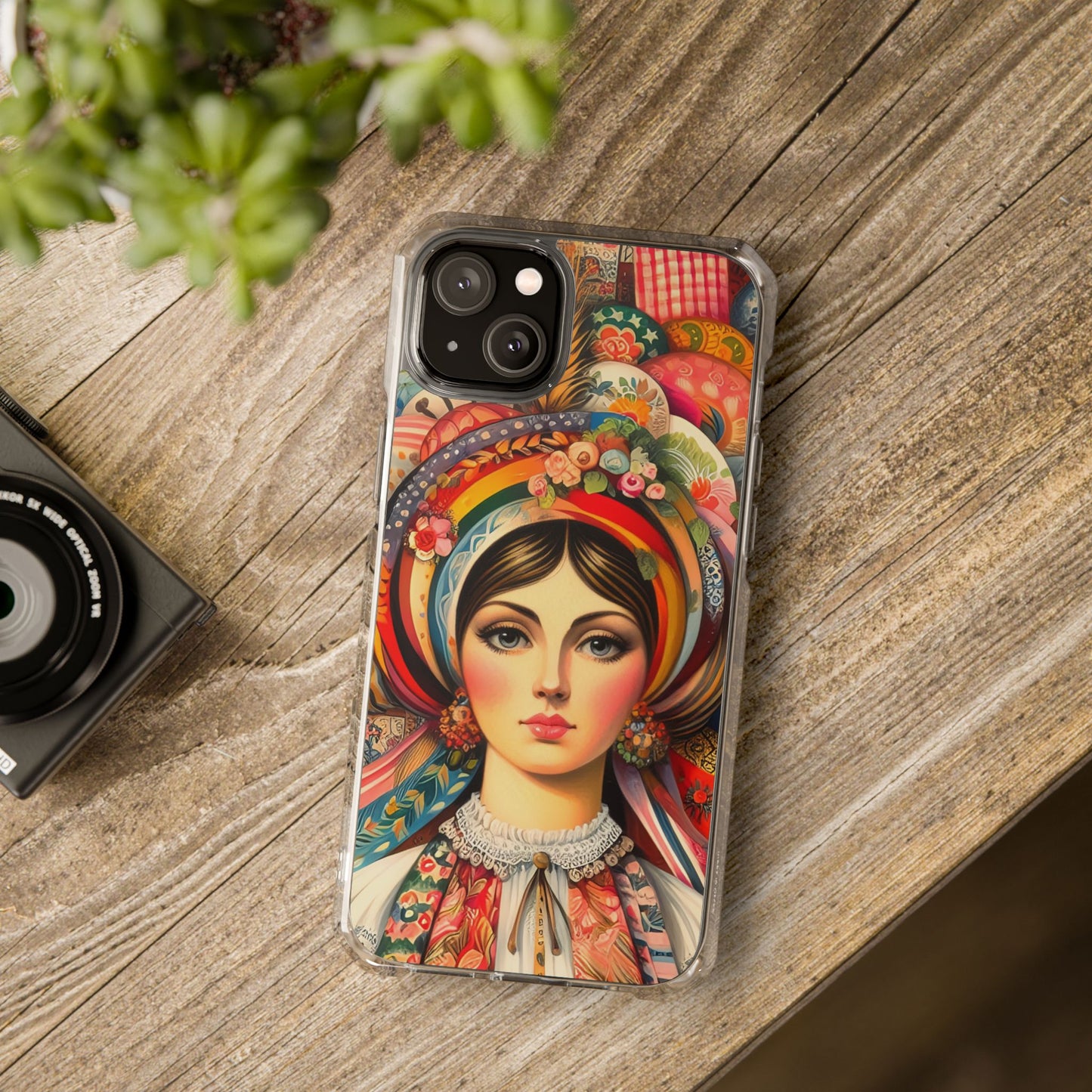 Beehive Bonnet - Magnetic Clear Impact Cases