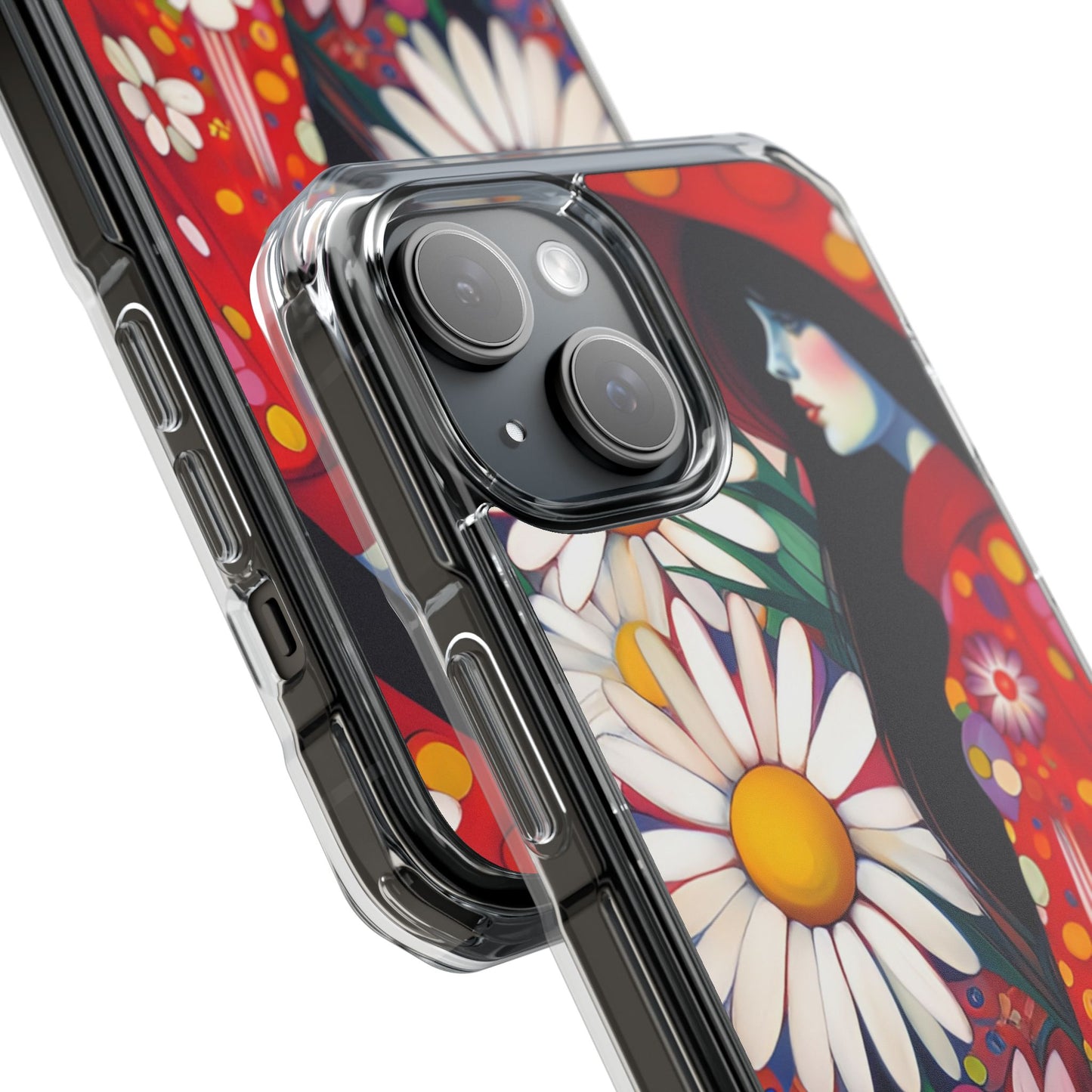 Daisy Dreams - Magnetic Clear Impact Cases