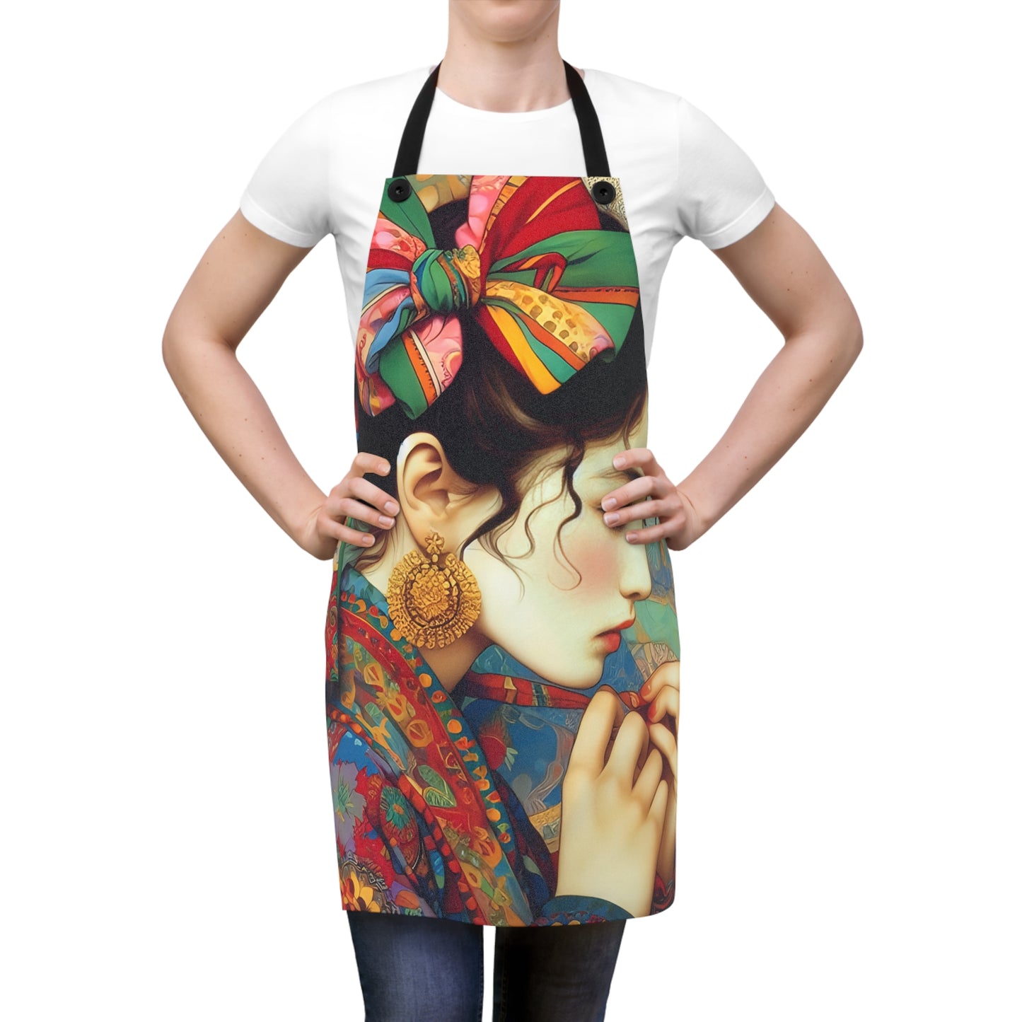 Ribbons and Bows - Whimsical Print Apron (AOP)