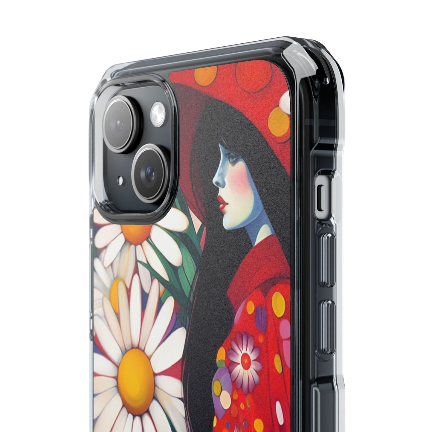 Daisy Dreams - Magnetic Clear Impact Cases