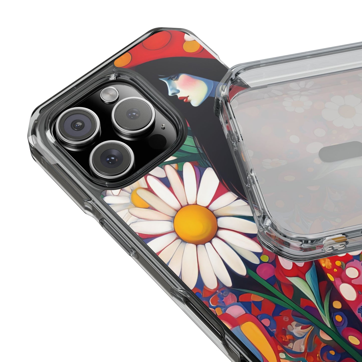 Daisy Dreams - Magnetic Clear Impact Cases