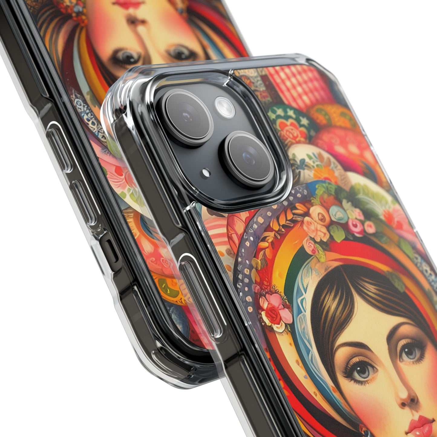 Beehive Bonnet - Magnetic Clear Impact Cases