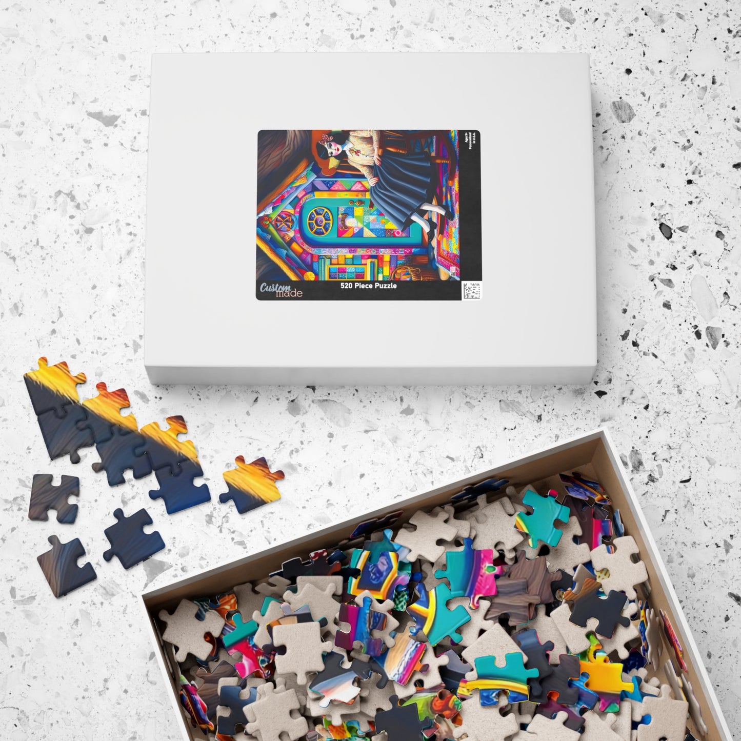 My Sweet Home Jigsaw Puzzle 110, 252, 520, 1014-piece. Fun, quirky and magical, a perfect novelty gift idea or family game, suits all ages