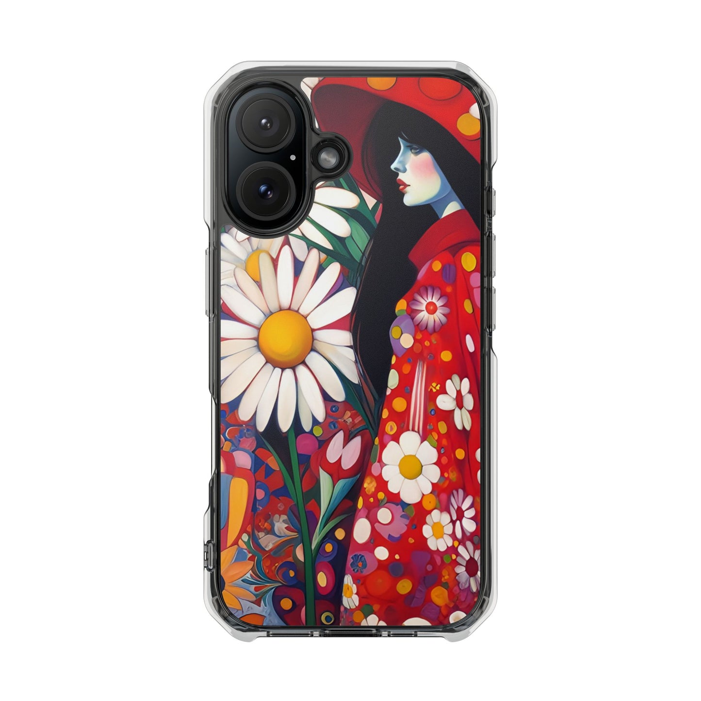 Daisy Dreams - Magnetic Clear Impact Cases