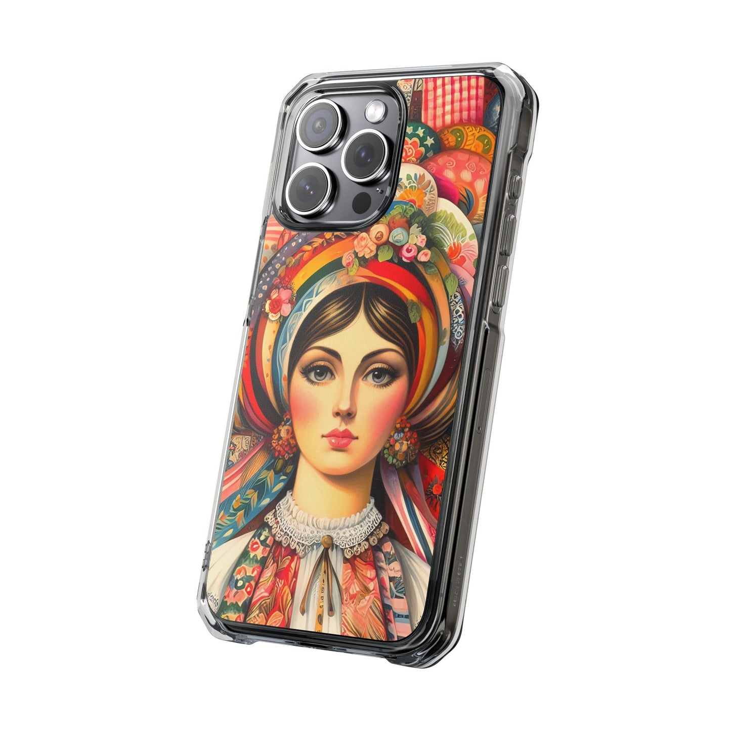 Beehive Bonnet - Magnetic Clear Impact Cases
