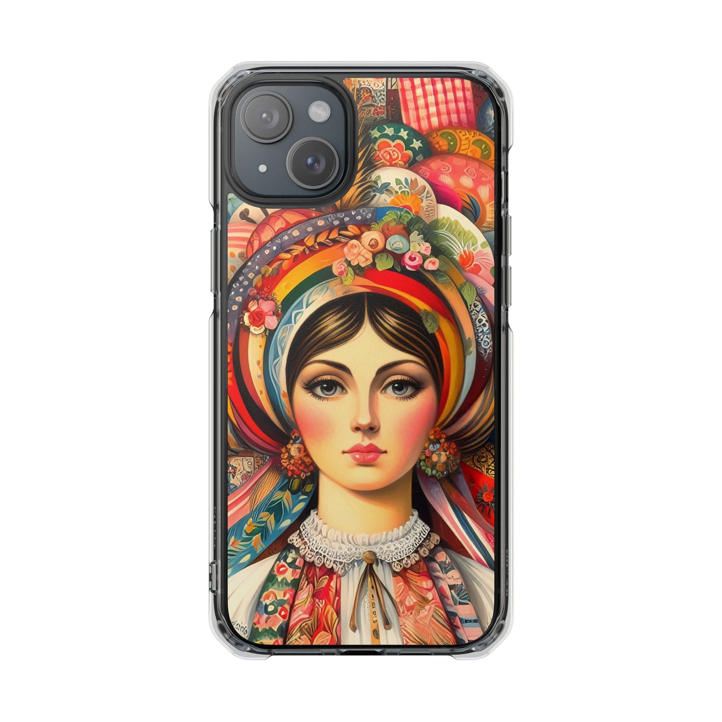 Beehive Bonnet - Magnetic Clear Impact Cases