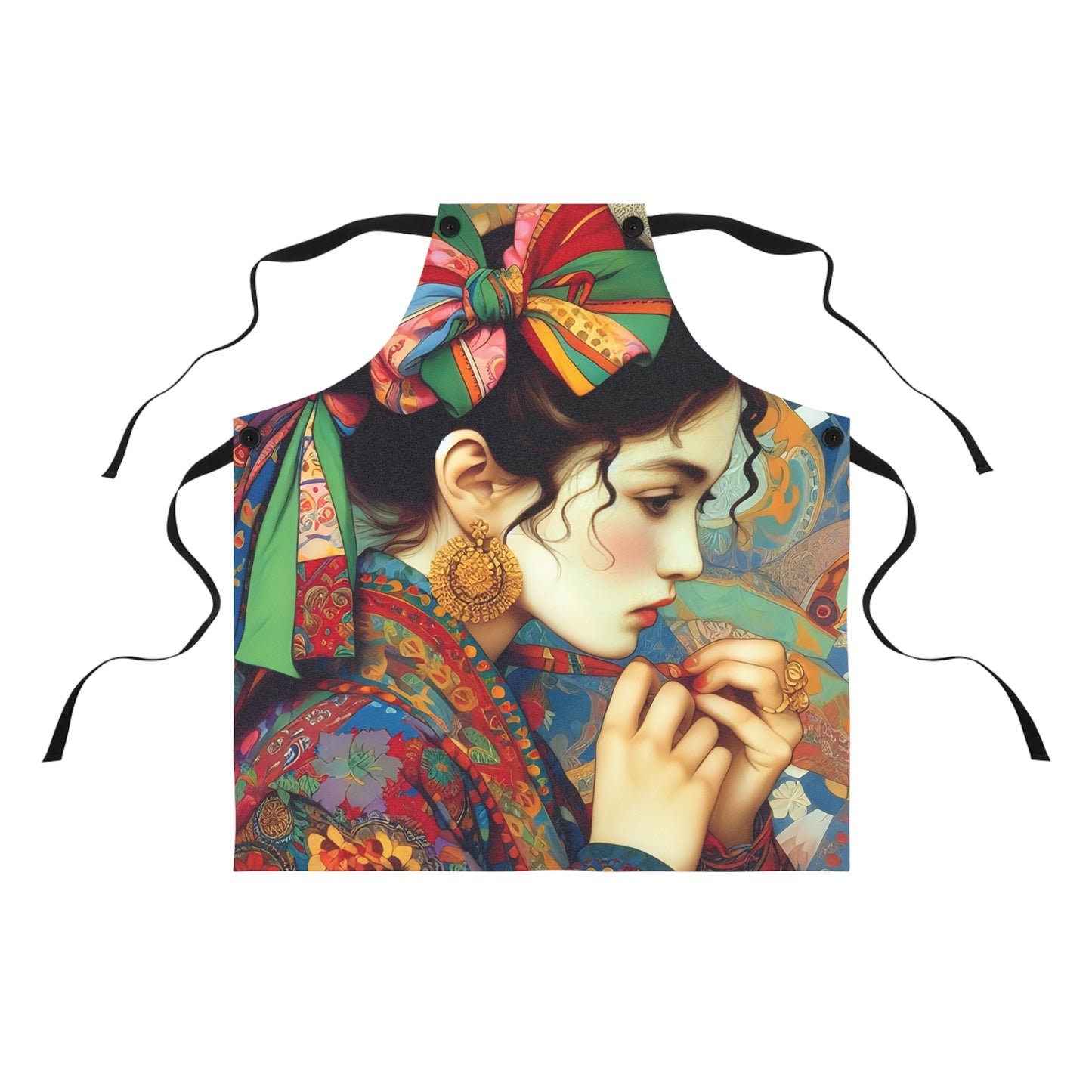 Ribbons and Bows - Whimsical Print Apron (AOP)