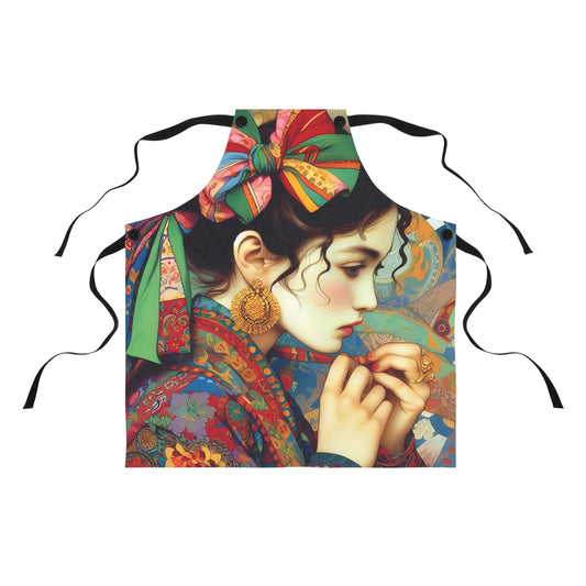 Ribbons and Bows - Whimsical Print Apron (AOP)
