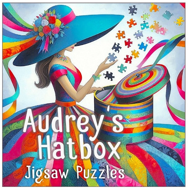 Audrey's Hatbox Jigsaw Puzzles Print on Demand