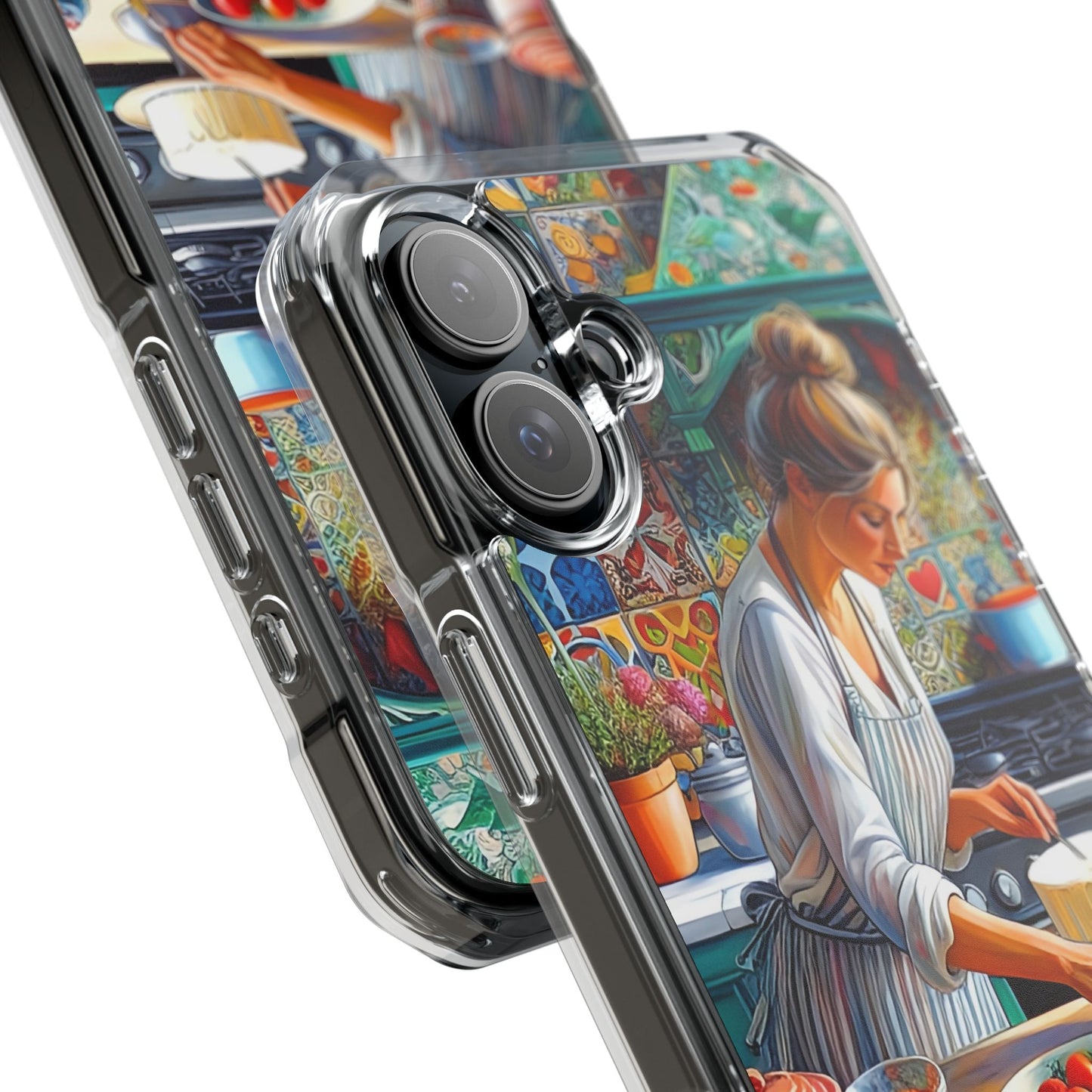 The Cake Maker - Magnetic Clear Impact Cases