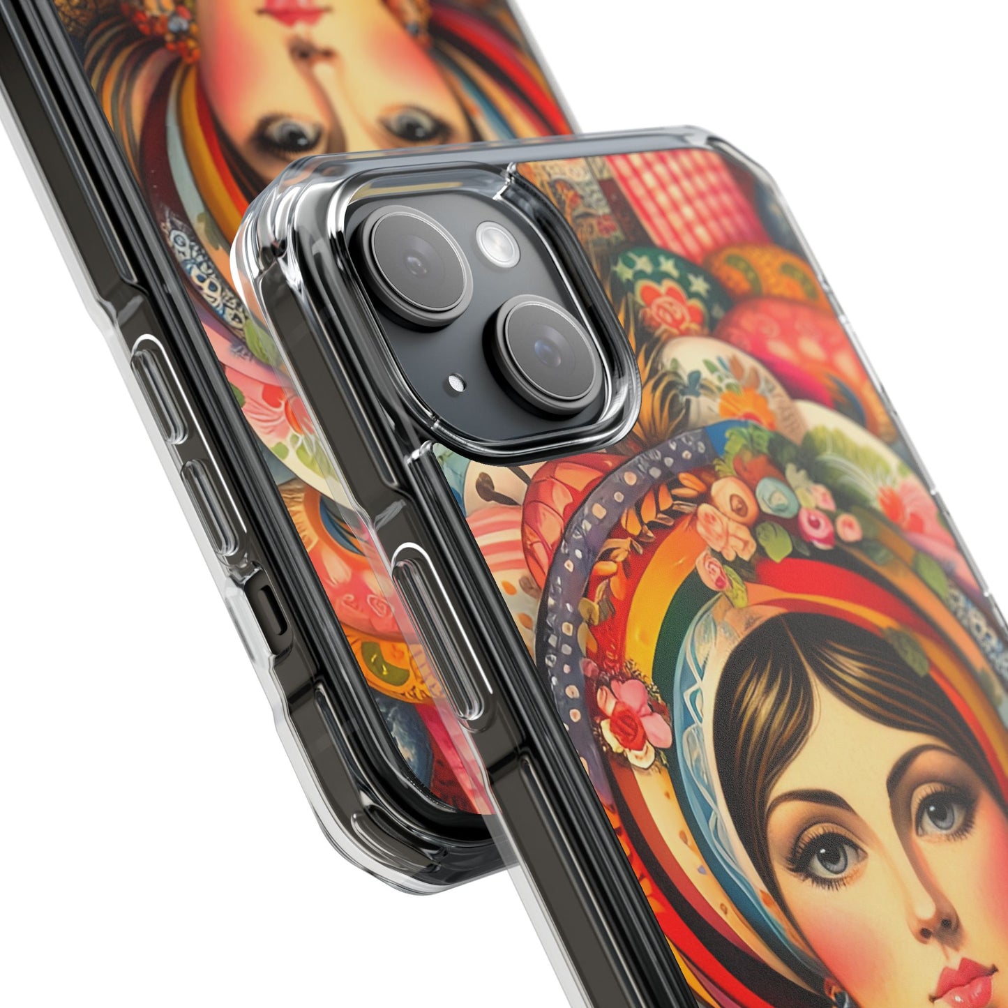 Beehive Bonnet - Magnetic Clear Impact Cases