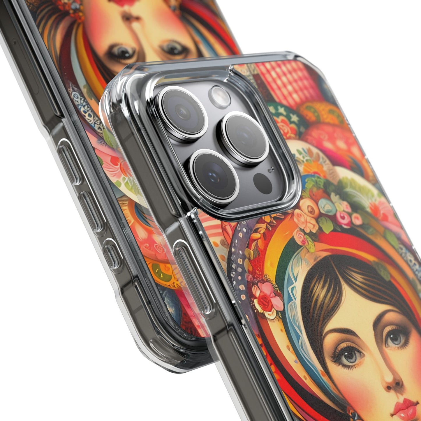 Beehive Bonnet - Magnetic Clear Impact Cases