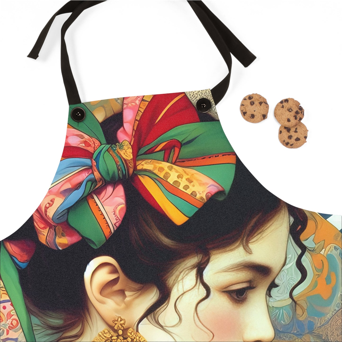 Ribbons and Bows - Whimsical Print Apron (AOP)