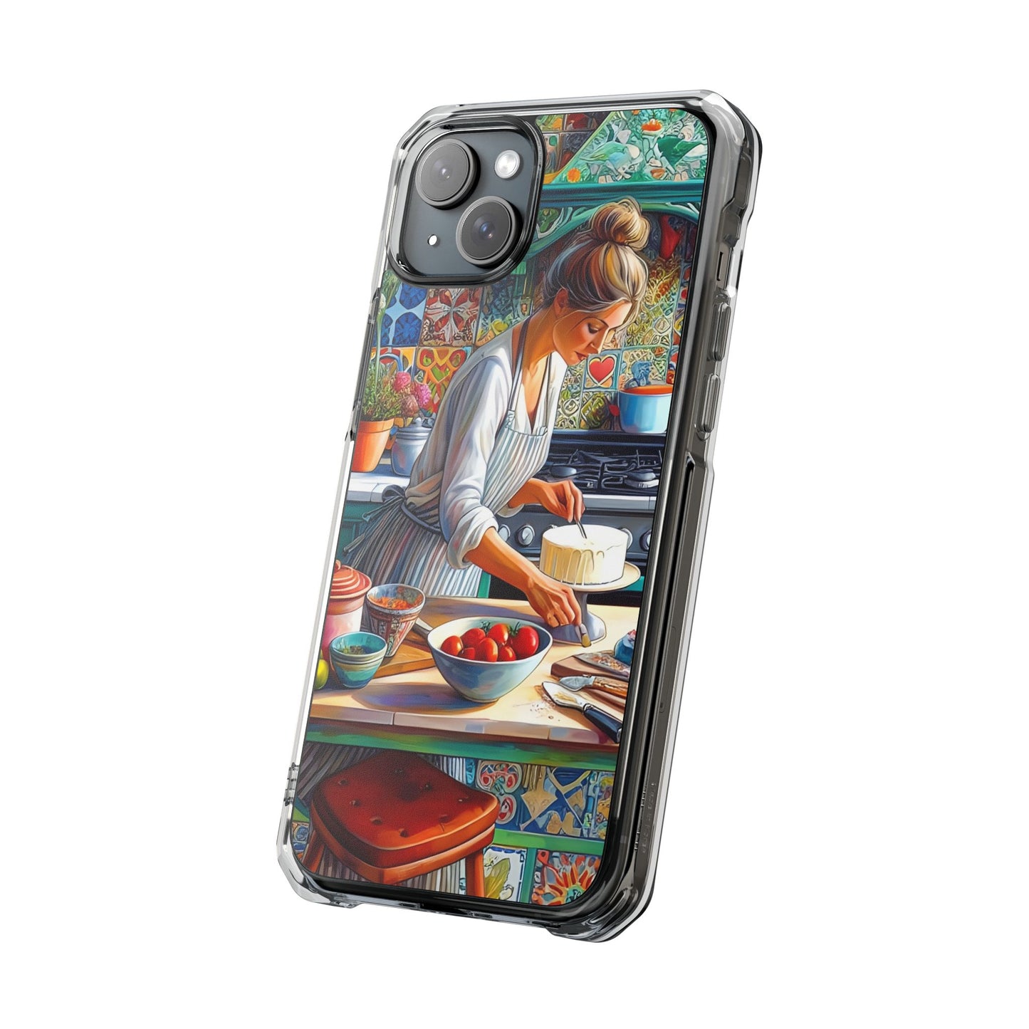 The Cake Maker - Magnetic Clear Impact Cases