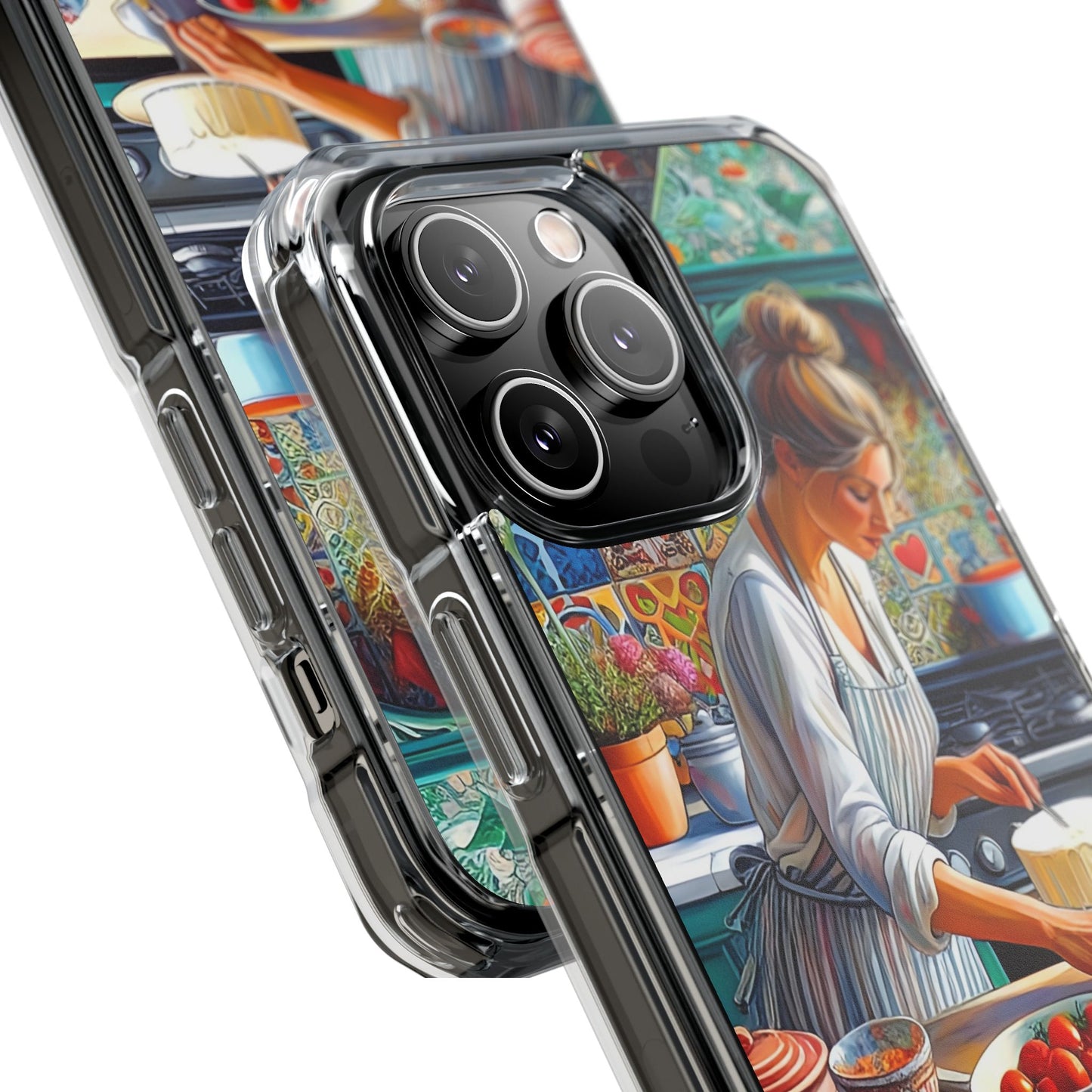 The Cake Maker - Magnetic Clear Impact Cases