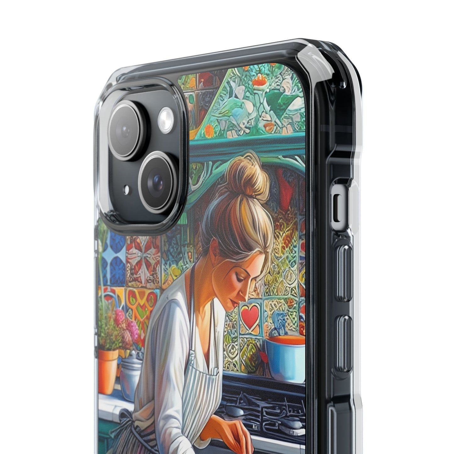 The Cake Maker - Magnetic Clear Impact Cases