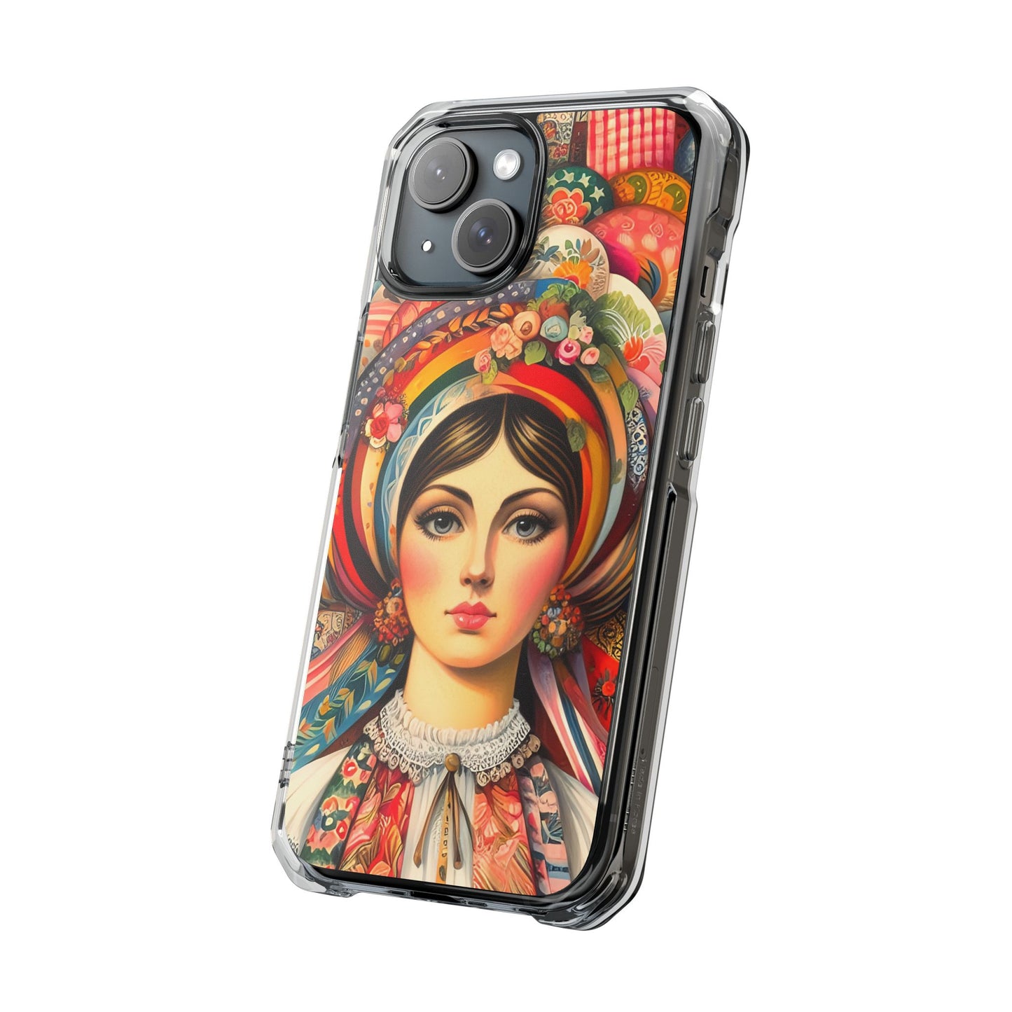 Beehive Bonnet - Magnetic Clear Impact Cases