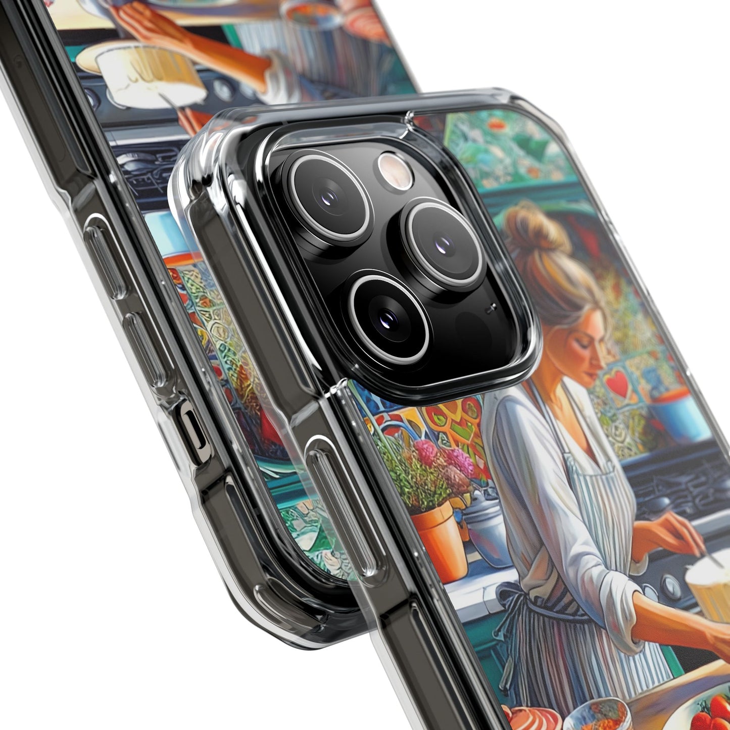 The Cake Maker - Magnetic Clear Impact Cases