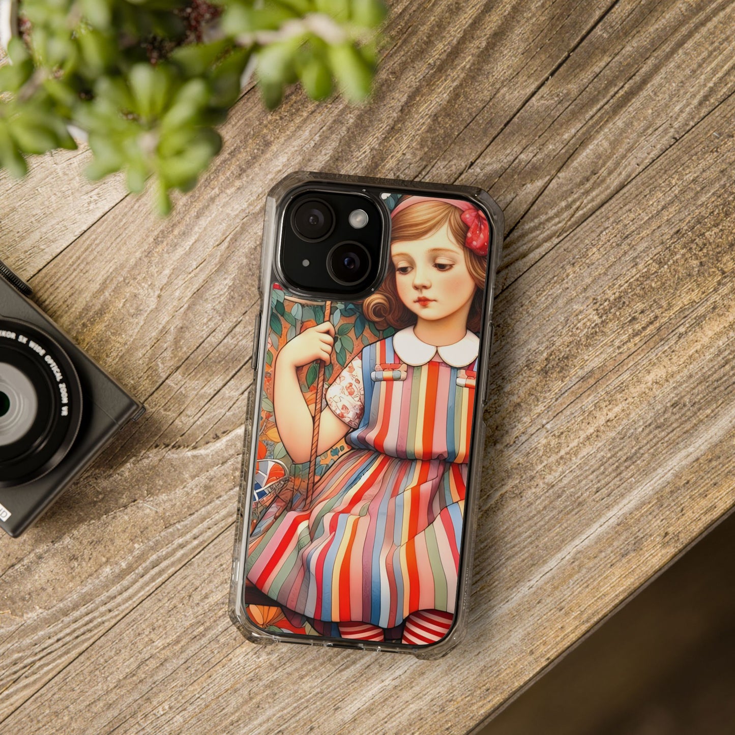 Dreams and Swings - Magnetic Clear Impact Cases