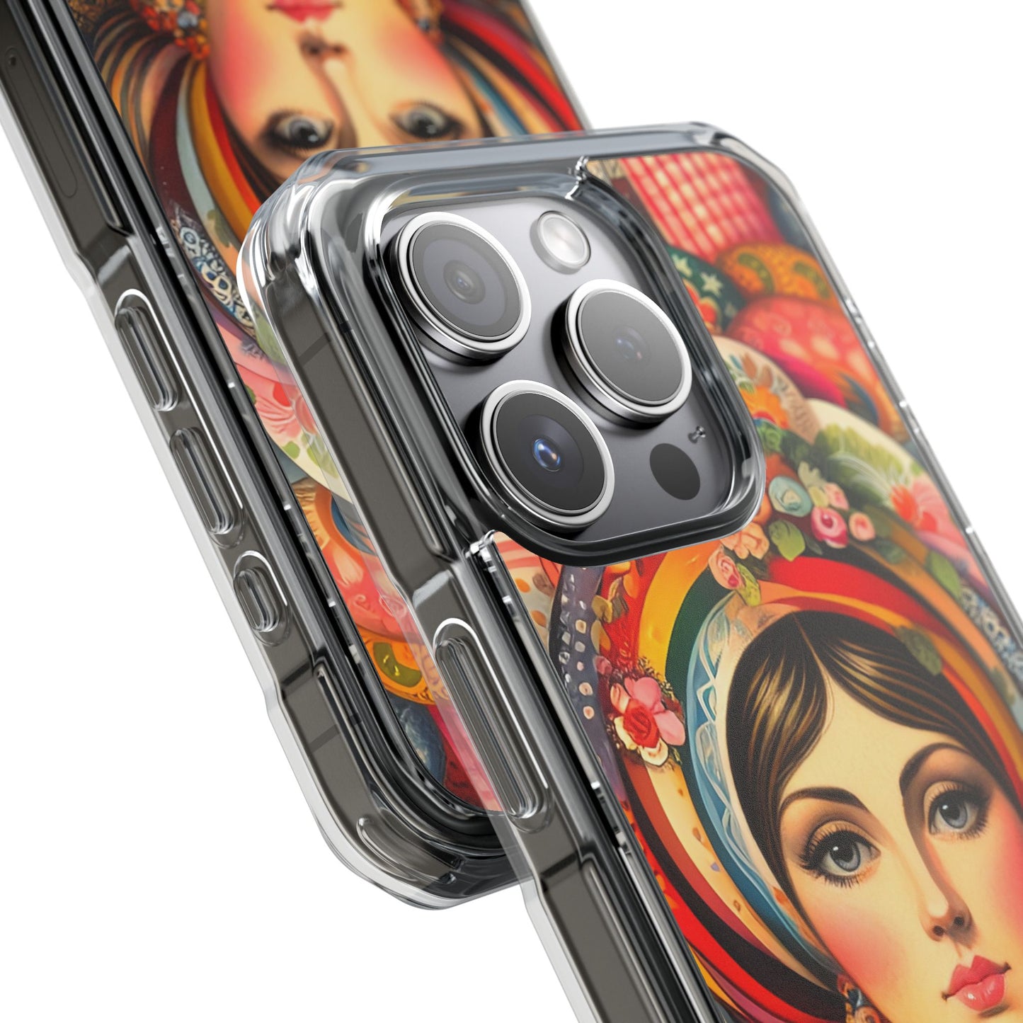 Beehive Bonnet - Magnetic Clear Impact Cases