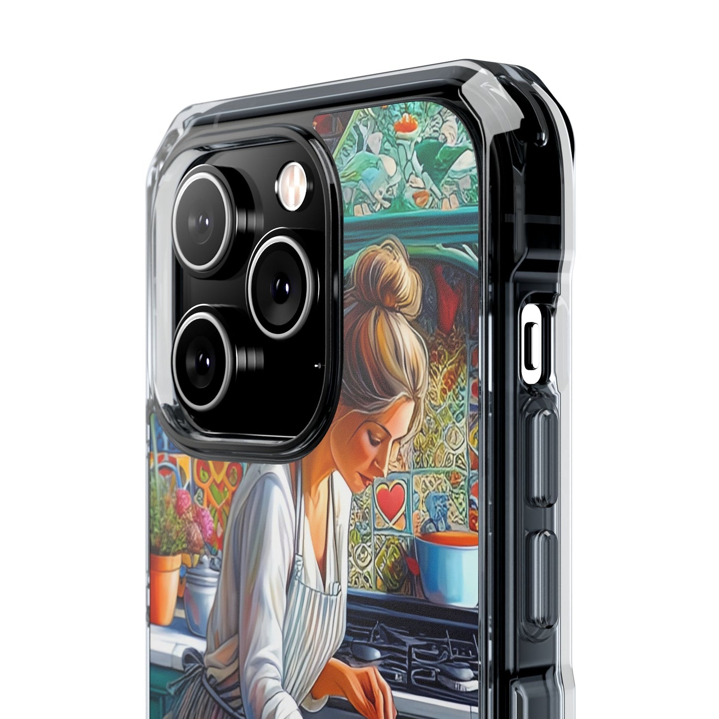 The Cake Maker - Magnetic Clear Impact Cases