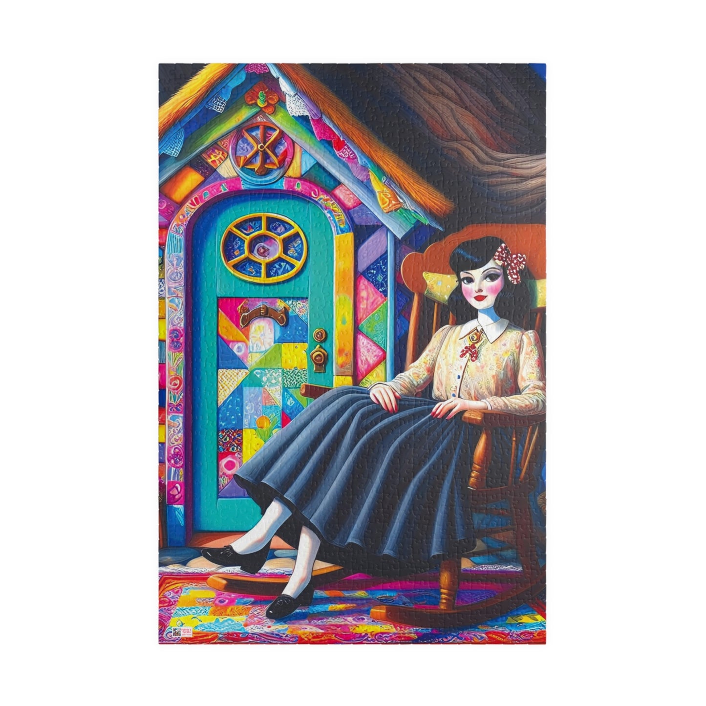 My Sweet Home Jigsaw Puzzle 110, 252, 520, 1014-piece. Fun, quirky and magical, a perfect novelty gift idea or family game, suits all ages