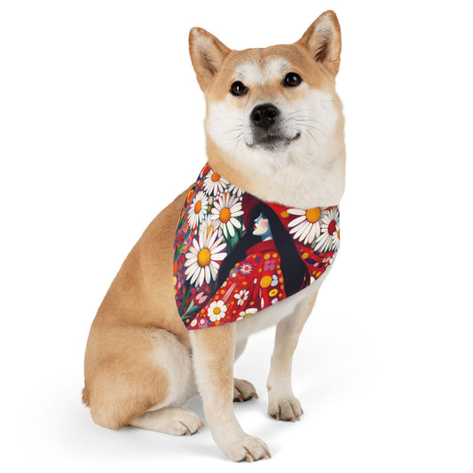"Daisy Dreams" - Pet Bandana Collar