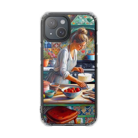 The Cake Maker - Magnetic Clear Impact Cases