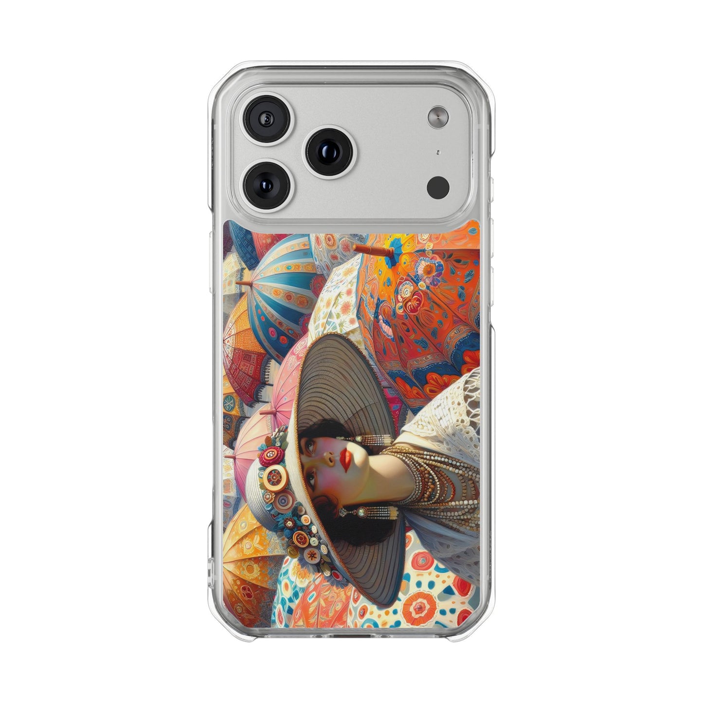 Parade of the Parasols Magnetic Clear Impact Cases