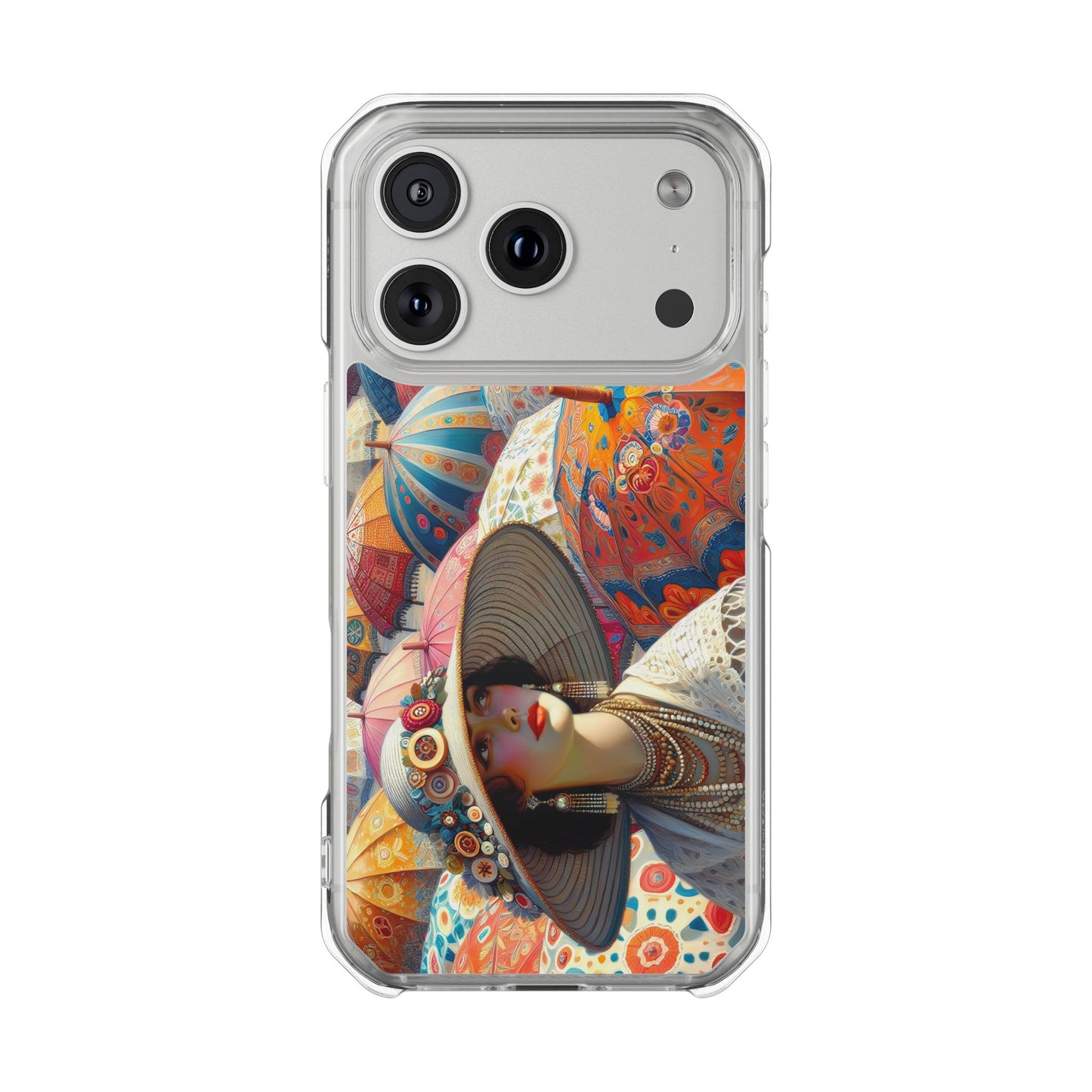 Parade of the Parasols Magnetic Clear Impact Cases