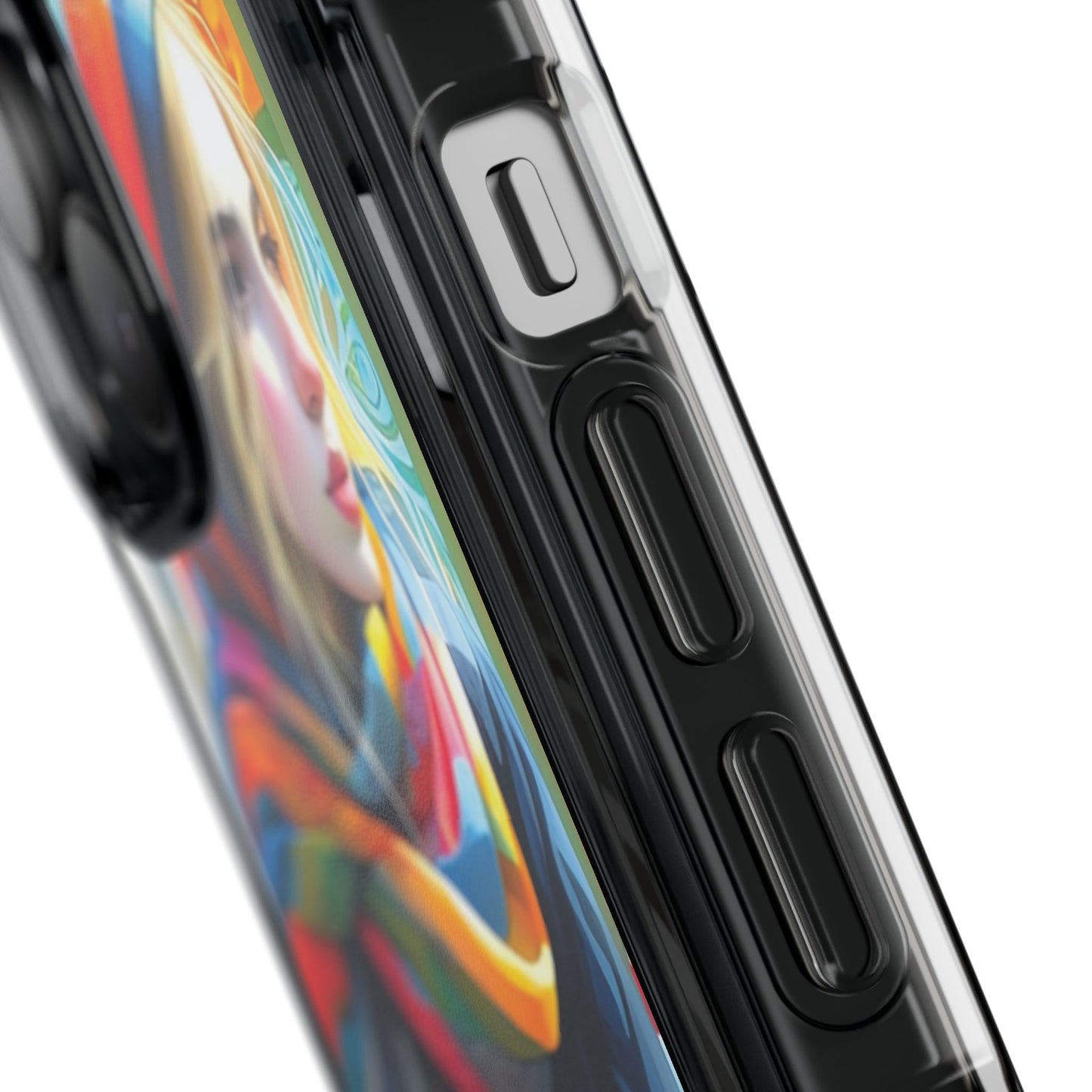 Rainbow Scarf - Magnetic Clear Impact Cases