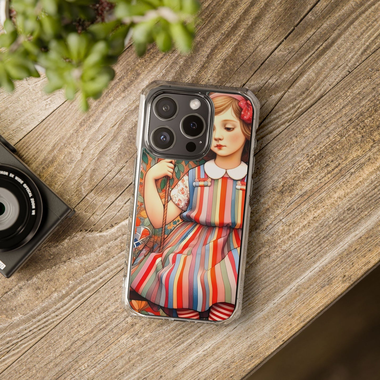 Dreams and Swings - Magnetic Clear Impact Cases