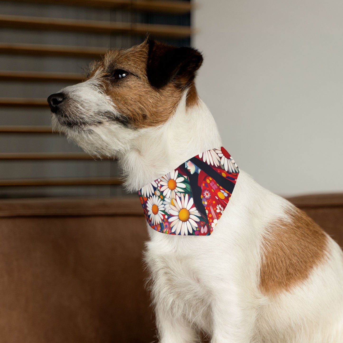 "Daisy Dreams" - Pet Bandana Collar
