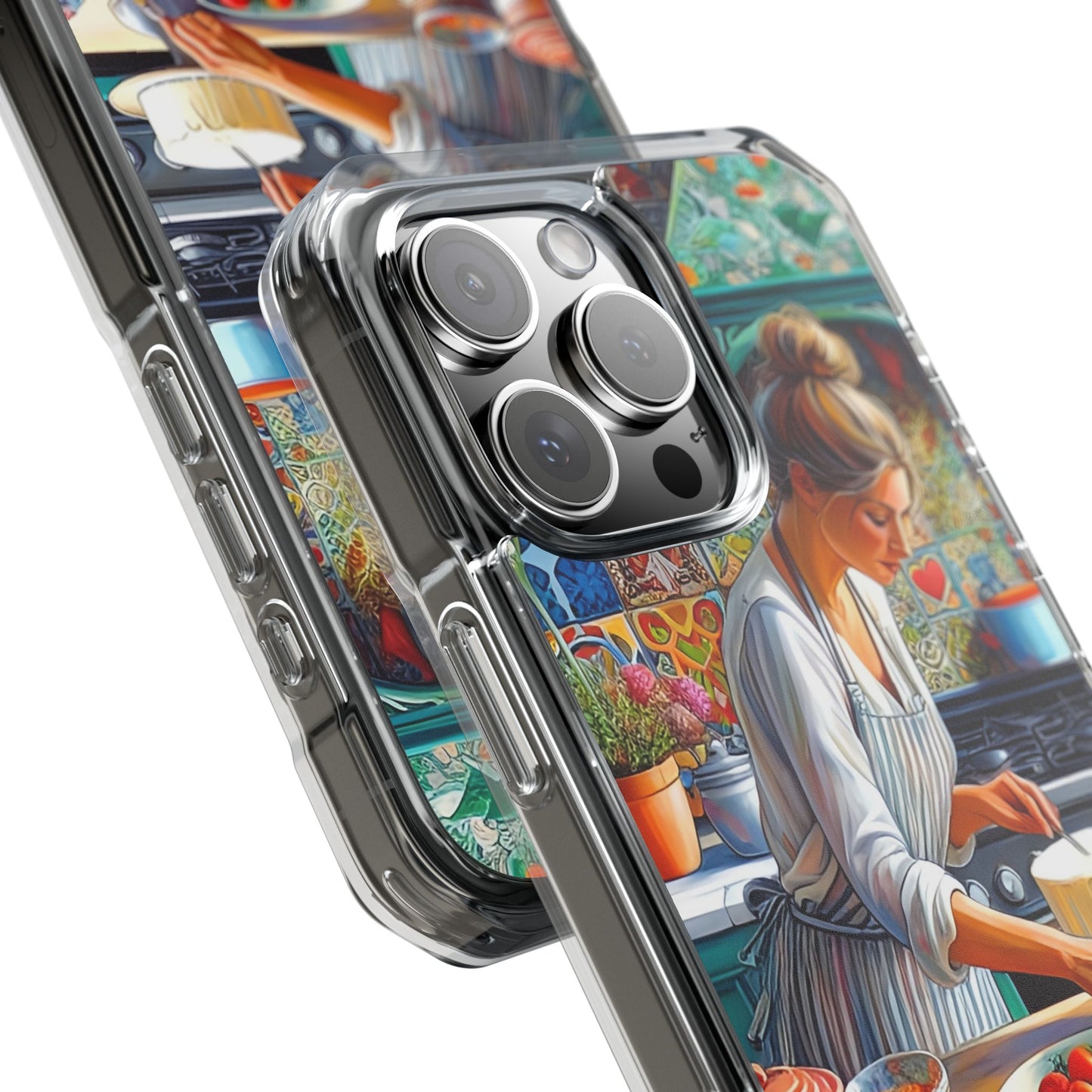 The Cake Maker - Magnetic Clear Impact Cases