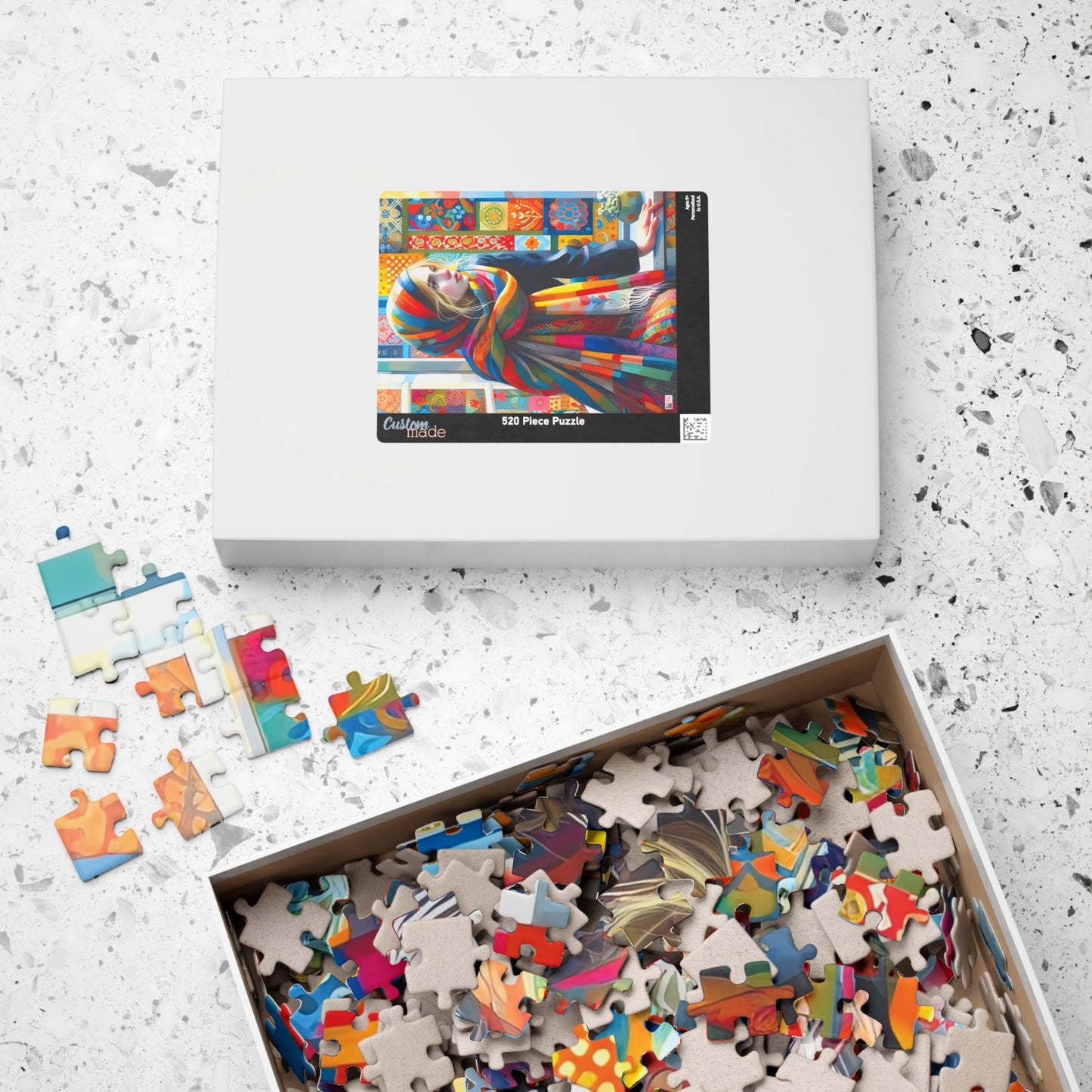 At The Windowsill Jigsaw Puzzle (110, 252, 520, 1014-piece). Unique, Whimsical, Challenging Family Fun. Pretty Birthday Gift Idea