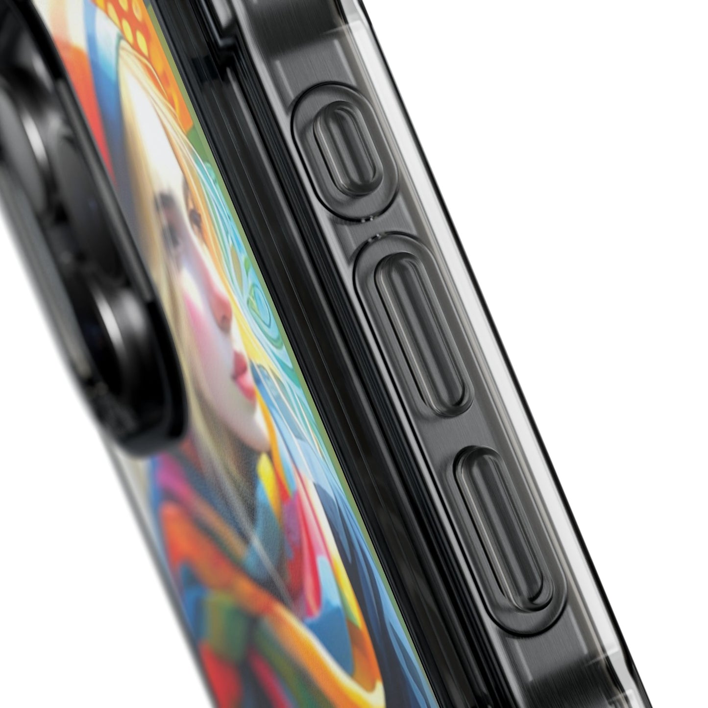 Rainbow Scarf - Magnetic Clear Impact Cases