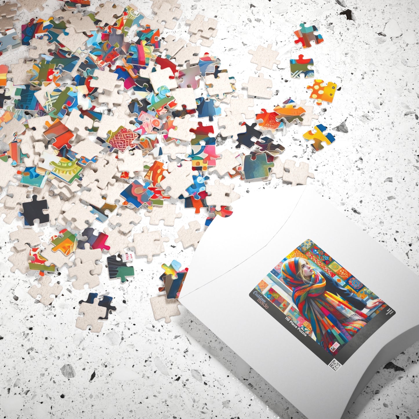 At The Windowsill Jigsaw Puzzle (110, 252, 520, 1014-piece). Unique, Whimsical, Challenging Family Fun. Pretty Birthday Gift Idea