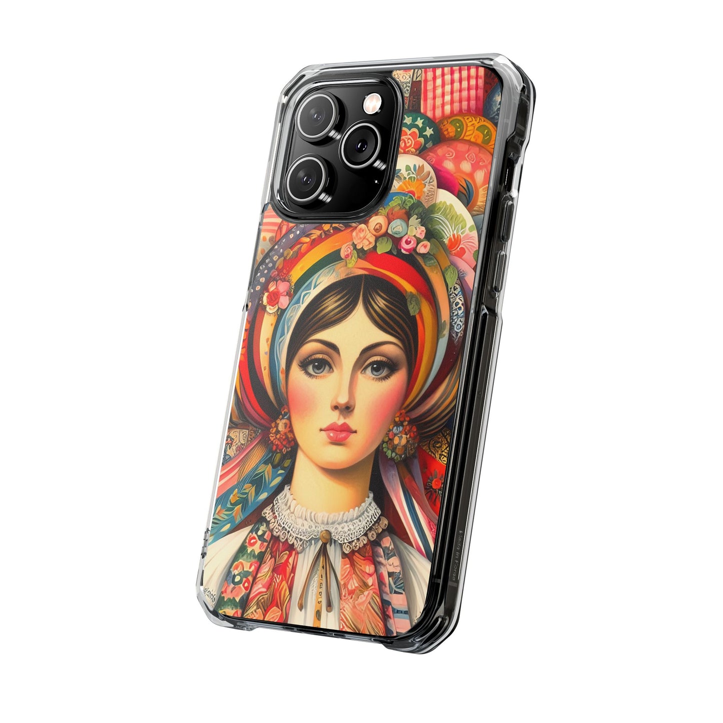 Beehive Bonnet - Magnetic Clear Impact Cases
