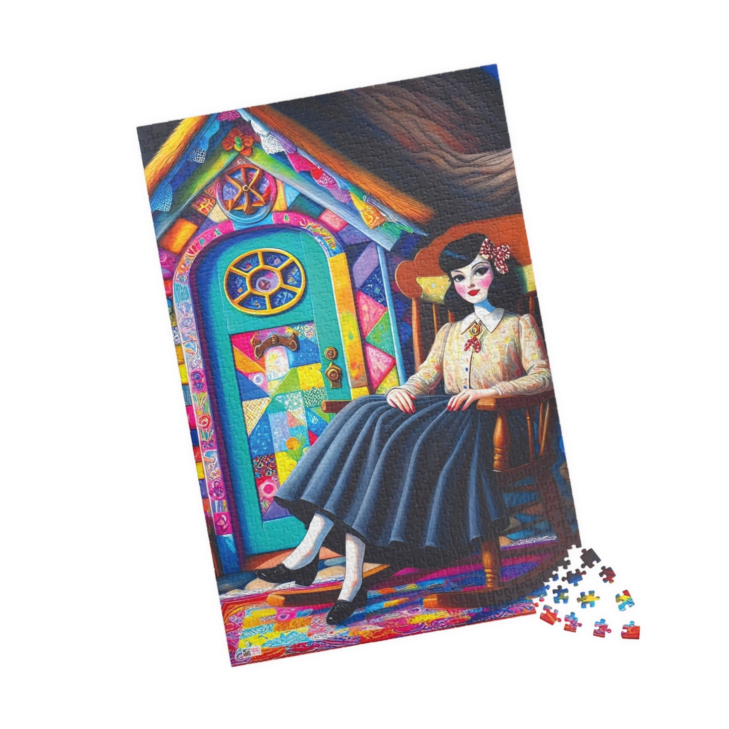 My Sweet Home Jigsaw Puzzle 110, 252, 520, 1014-piece. Fun, quirky and magical, a perfect novelty gift idea or family game, suits all ages