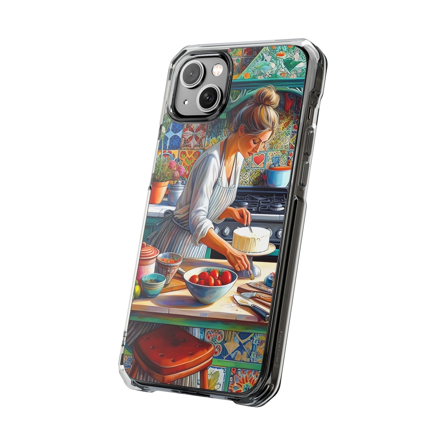 The Cake Maker - Magnetic Clear Impact Cases