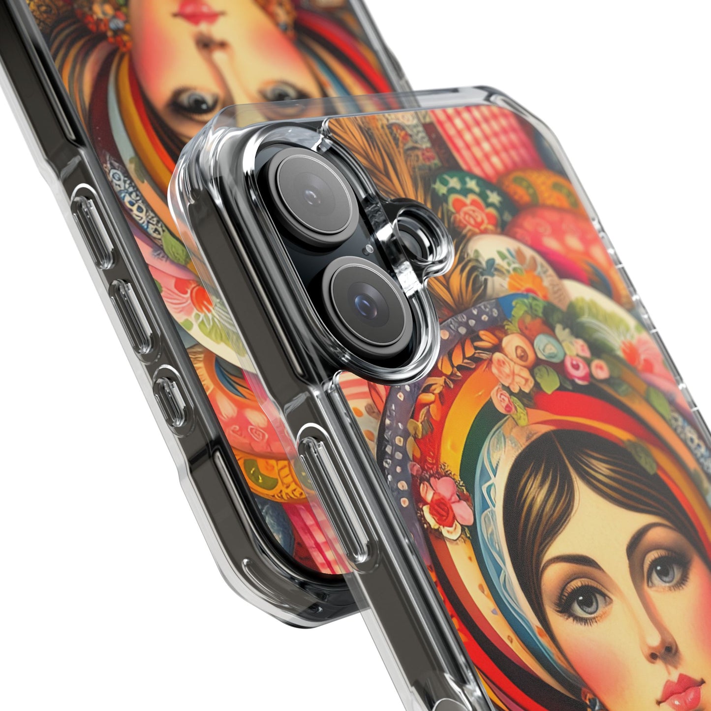Beehive Bonnet - Magnetic Clear Impact Cases